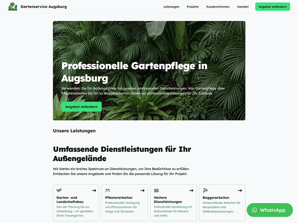 Gartenservice Augsburg