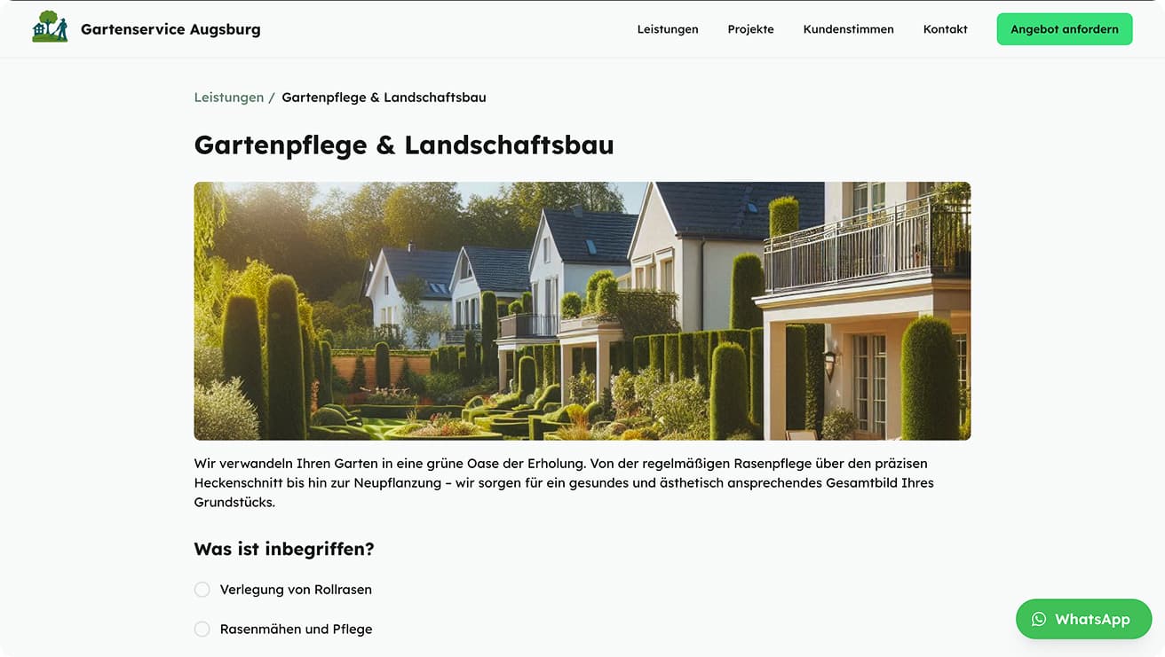 Gartenservice Augsburg 3